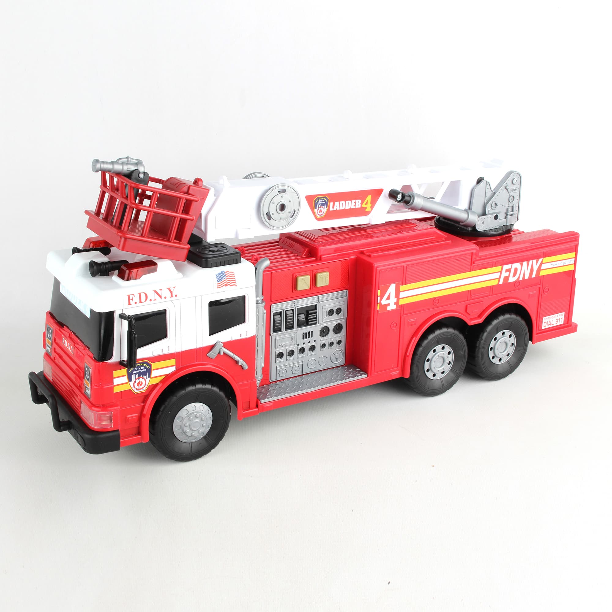 Daron FDNY: 24" Ladder & Fire Truck Toy